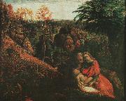 Samuel Palmer The Rest on the Flight into Egypt 2 oil painting on canvas